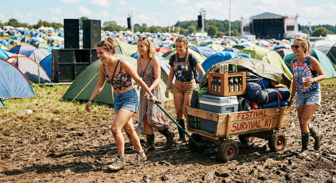 Festival-Bollerwagen Guide: So findest du den perfekten Lastenesel für Bier & Zelt