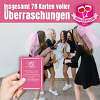JGA-Party das perfekte Spiel mit 78 Karten für einen unvergesslichen Junggesellinnenabschied